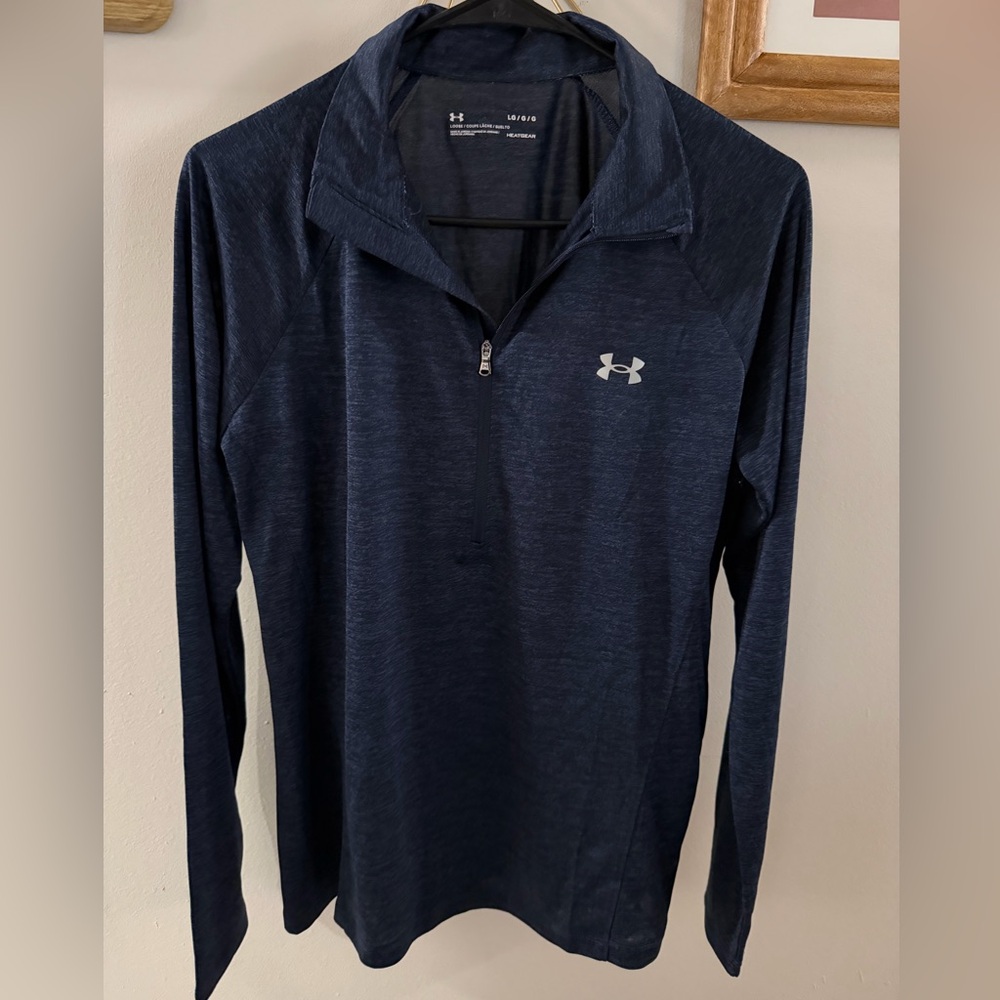 Under Armour Navy HeatGear Top